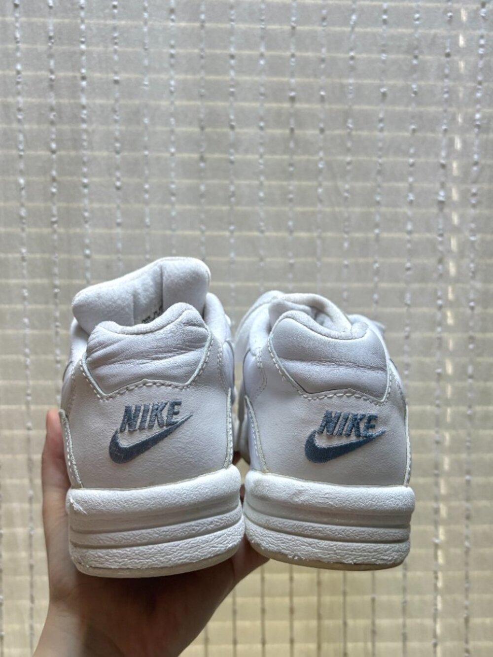 Nike Airliner White Sneakers - 7 - Picture 4 of 7